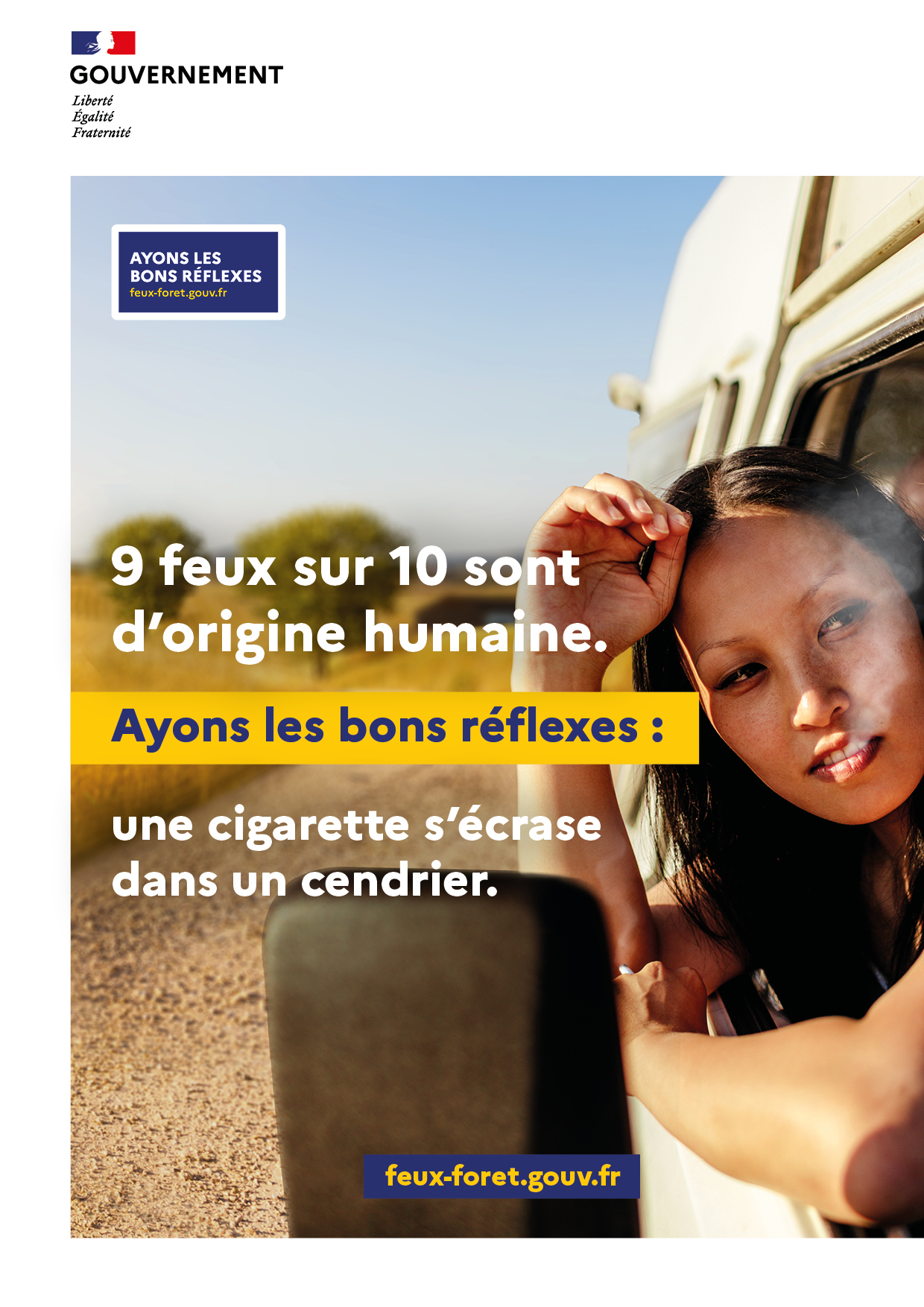 Affiche CIGARETTE A4