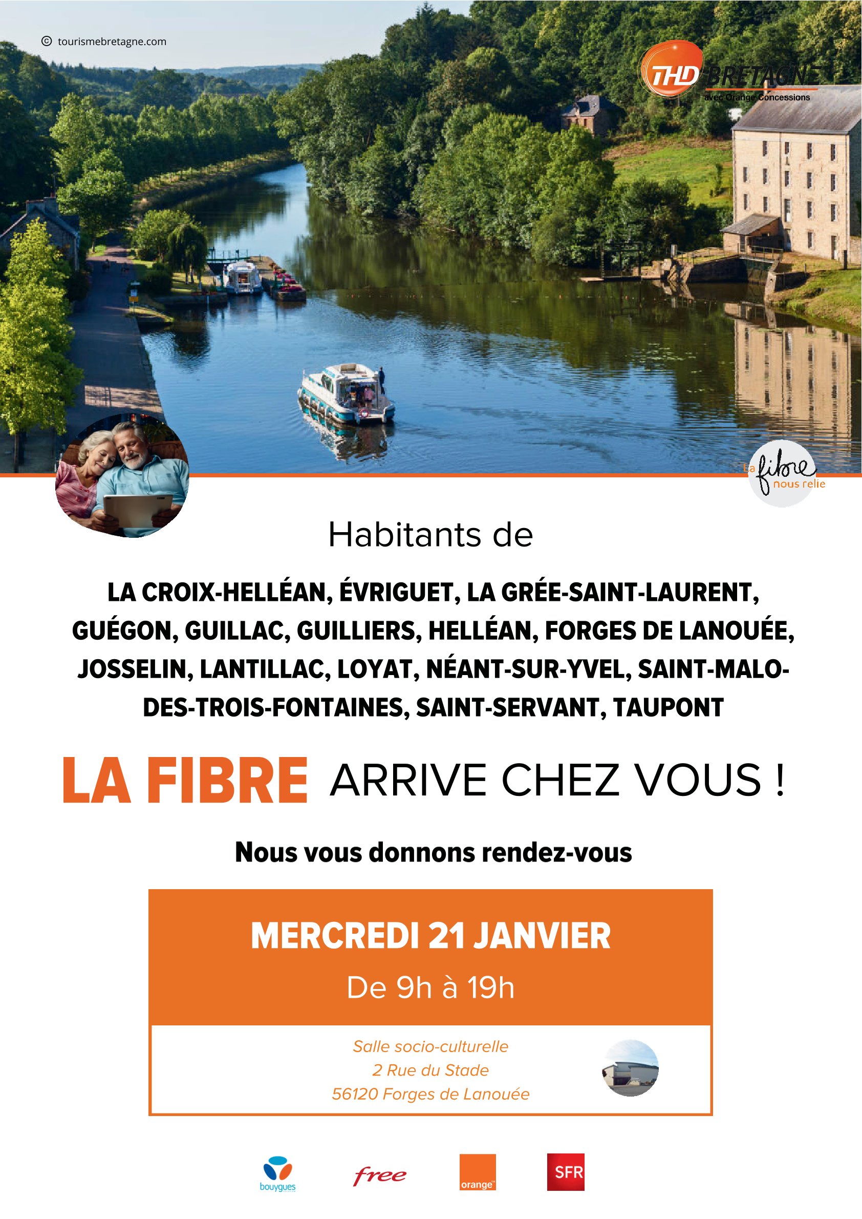 Affiche Forges de Lanouee