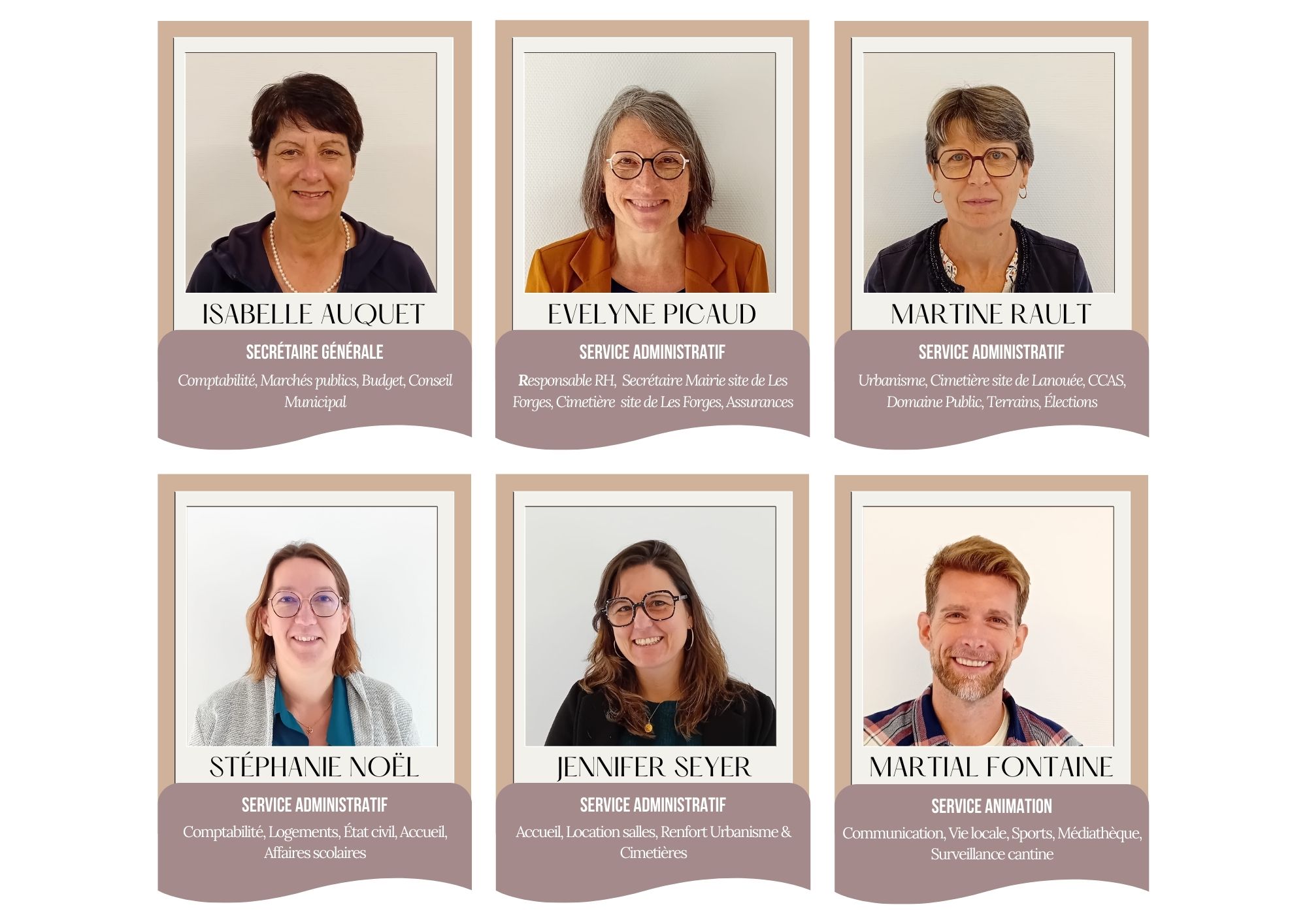 SERVICES ADMINISTRATIFS  ANIMATION