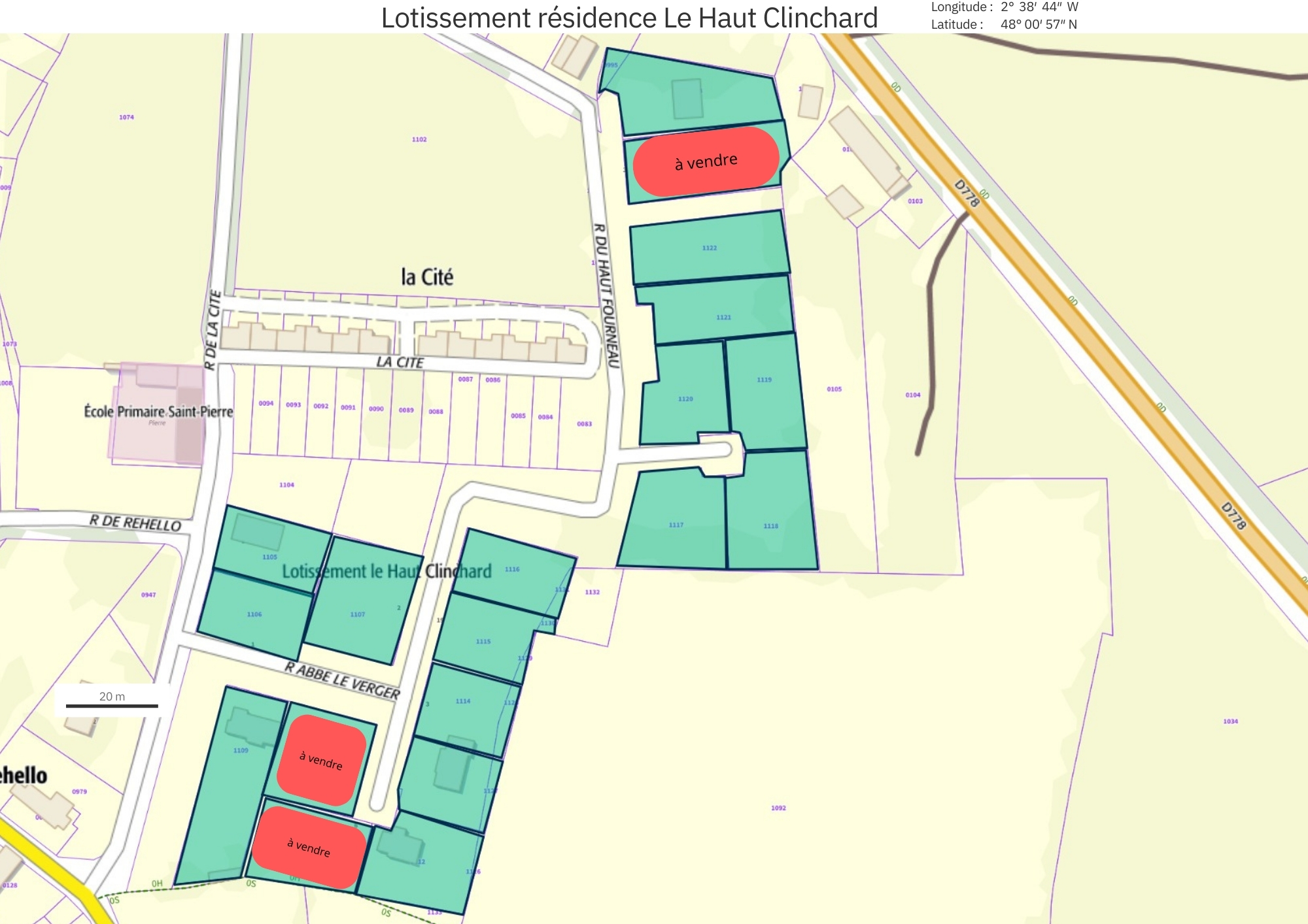 Lotissement residence Le Haut Clinchard